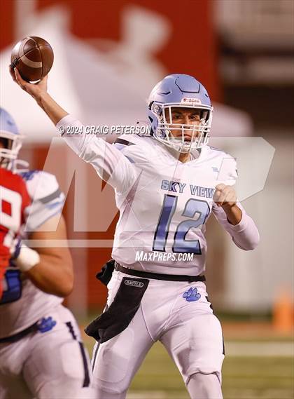 Thumbnail 2 in Sky View vs Crimson Cliffs (UHSAA 4A Semifinal) photogallery.