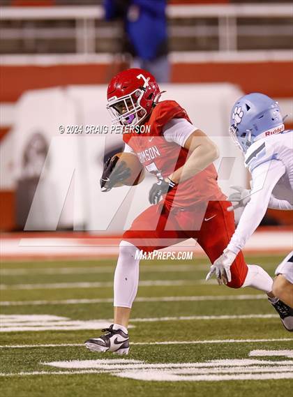 Thumbnail 1 in Sky View vs Crimson Cliffs (UHSAA 4A Semifinal) photogallery.