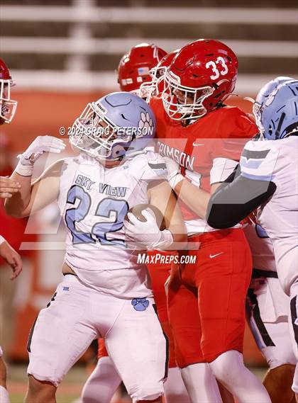 Thumbnail 1 in Sky View vs Crimson Cliffs (UHSAA 4A Semifinal) photogallery.