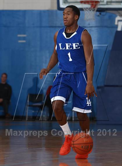 Thumbnail 3 in Lee Academy vs St. John's Northwestern Military Academy photogallery.