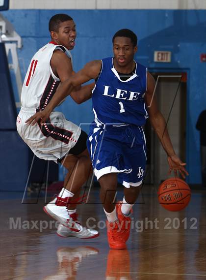 Thumbnail 1 in Lee Academy vs St. John's Northwestern Military Academy photogallery.
