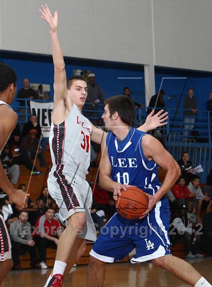 Thumbnail 2 in Lee Academy vs St. John's Northwestern Military Academy photogallery.