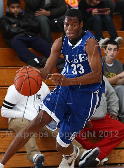 Thumbnail 2 in Lee Academy vs St. John's Northwestern Military Academy photogallery.