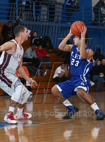 Thumbnail 2 in Lee Academy vs St. John's Northwestern Military Academy photogallery.