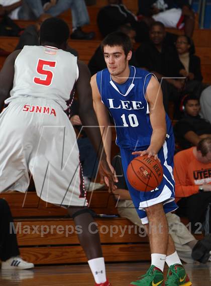 Thumbnail 3 in Lee Academy vs St. John's Northwestern Military Academy photogallery.