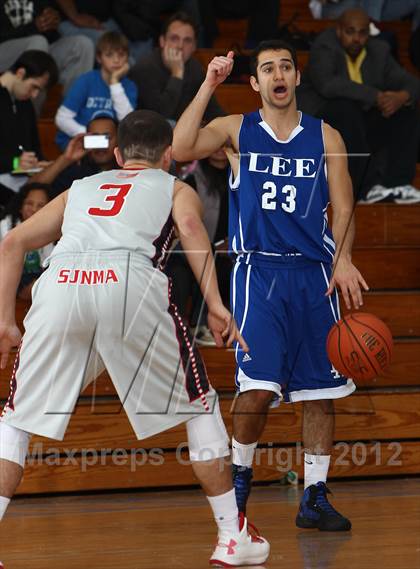 Thumbnail 1 in Lee Academy vs St. John's Northwestern Military Academy photogallery.