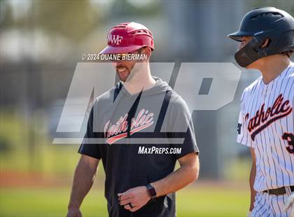 Thumbnail 3 in Lewisburg vs. B.R. Catholic photogallery.