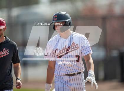 Thumbnail 2 in Lewisburg vs. B.R. Catholic photogallery.