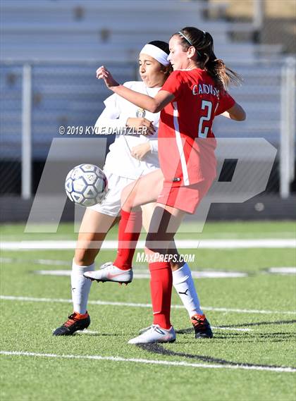 Thumbnail 1 in St. Thomas Aquinas vs Carondelet (National Elite Prep Showcase) photogallery.