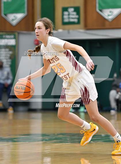 Thumbnail 1 in Monterey Trail vs. Clovis West (St. Mary's Stockton MLK Showcase) photogallery.