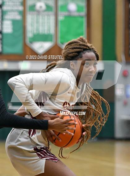 Thumbnail 3 in Monterey Trail vs. Clovis West (St. Mary's Stockton MLK Showcase) photogallery.
