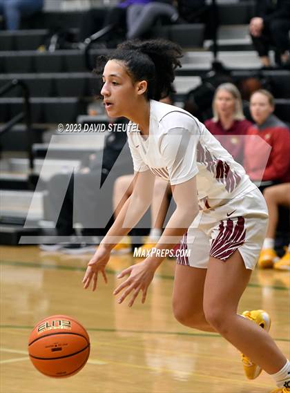 Thumbnail 1 in Monterey Trail vs. Clovis West (St. Mary's Stockton MLK Showcase) photogallery.