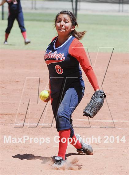 Thumbnail 2 in Antelope @ Phoenix Christian (AIA D4 Playoff) photogallery.