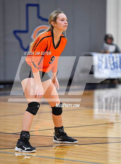 Thumbnail 1 in Schulenburg vs Holland (UIL Volleyball 2A D1 Area) photogallery.
