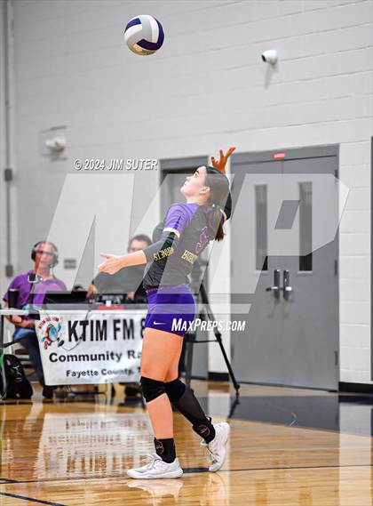 Thumbnail 1 in Schulenburg vs Holland (UIL Volleyball 2A D1 Area) photogallery.