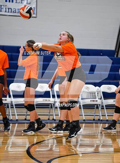 Thumbnail 1 in Schulenburg vs Holland (UIL Volleyball 2A D1 Area) photogallery.