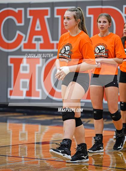 Thumbnail 1 in Schulenburg vs Holland (UIL Volleyball 2A D1 Area) photogallery.