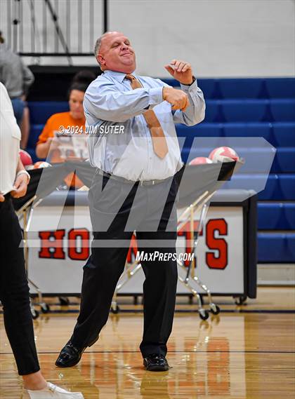 Thumbnail 1 in Schulenburg vs Holland (UIL Volleyball 2A D1 Area) photogallery.