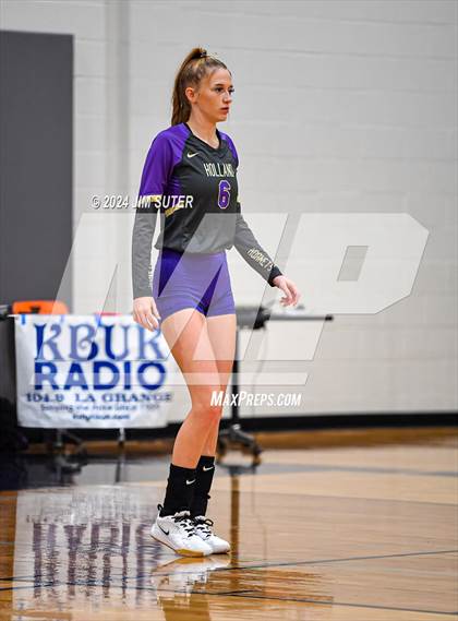 Thumbnail 1 in Schulenburg vs Holland (UIL Volleyball 2A D1 Area) photogallery.