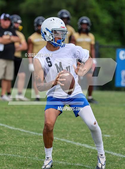 Thumbnail 1 in Hamilton vs Giles County (U of Memphis 7v7) photogallery.