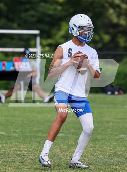 Thumbnail 3 in Hamilton vs Giles County (U of Memphis 7v7) photogallery.