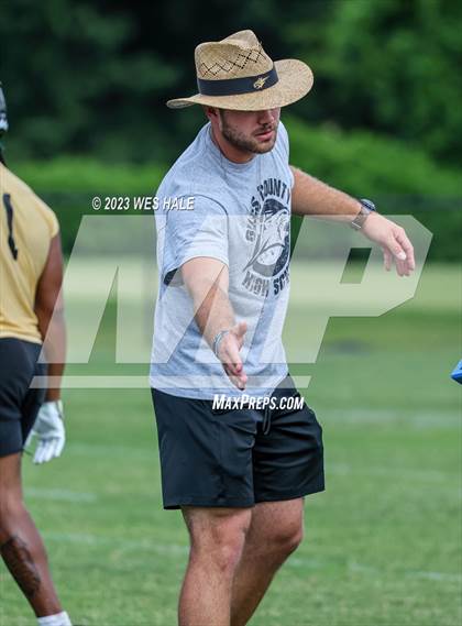 Thumbnail 3 in Hamilton vs Giles County (U of Memphis 7v7) photogallery.
