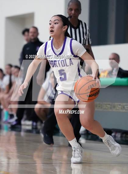 Thumbnail 2 in St. Mary's Academy vs. Portola (Mira Costa Classic) photogallery.