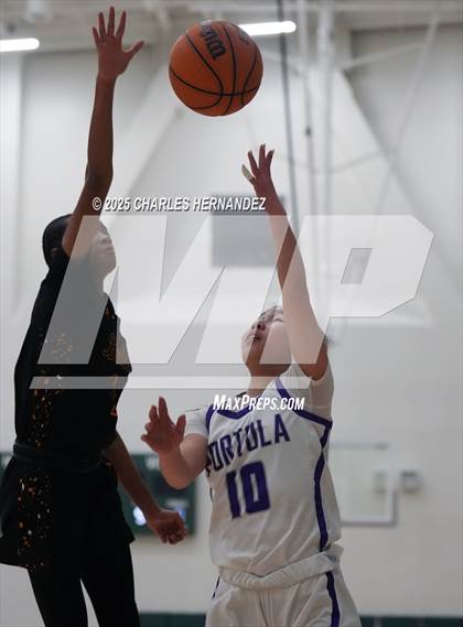 Thumbnail 3 in St. Mary's Academy vs. Portola (Mira Costa Classic) photogallery.
