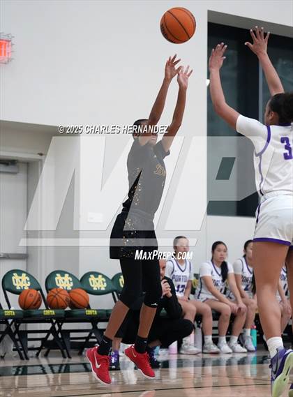 Thumbnail 2 in St. Mary's Academy vs. Portola (Mira Costa Classic) photogallery.