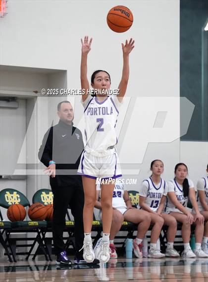 Thumbnail 2 in St. Mary's Academy vs. Portola (Mira Costa Classic) photogallery.