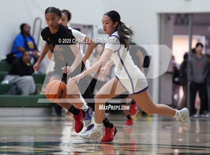 Thumbnail 2 in St. Mary's Academy vs. Portola (Mira Costa Classic) photogallery.