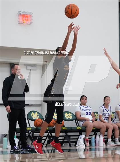 Thumbnail 1 in St. Mary's Academy vs. Portola (Mira Costa Classic) photogallery.
