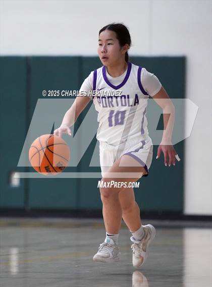 Thumbnail 1 in St. Mary's Academy vs. Portola (Mira Costa Classic) photogallery.