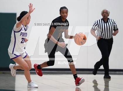 Thumbnail 1 in St. Mary's Academy vs. Portola (Mira Costa Classic) photogallery.