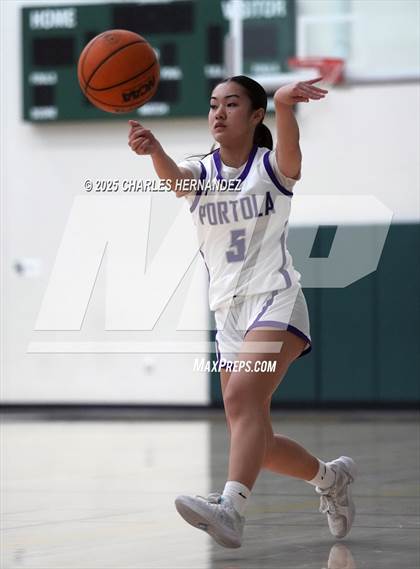 Thumbnail 2 in St. Mary's Academy vs. Portola (Mira Costa Classic) photogallery.