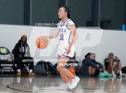 Thumbnail 2 in St. Mary's Academy vs. Portola (Mira Costa Classic) photogallery.
