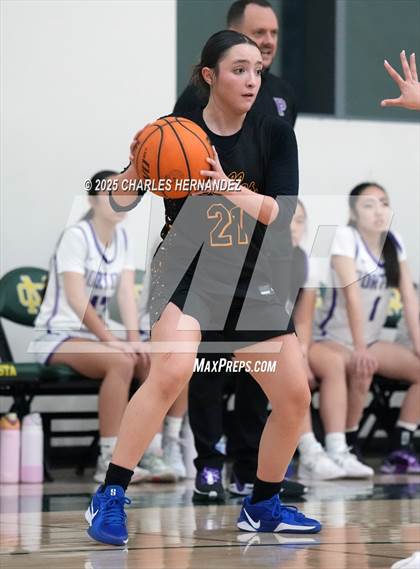 Thumbnail 1 in St. Mary's Academy vs. Portola (Mira Costa Classic) photogallery.