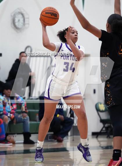 Thumbnail 3 in St. Mary's Academy vs. Portola (Mira Costa Classic) photogallery.