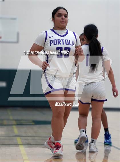 Thumbnail 3 in St. Mary's Academy vs. Portola (Mira Costa Classic) photogallery.