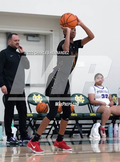 Thumbnail 1 in St. Mary's Academy vs. Portola (Mira Costa Classic) photogallery.