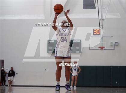Thumbnail 2 in St. Mary's Academy vs. Portola (Mira Costa Classic) photogallery.