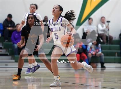 Thumbnail 2 in St. Mary's Academy vs. Portola (Mira Costa Classic) photogallery.