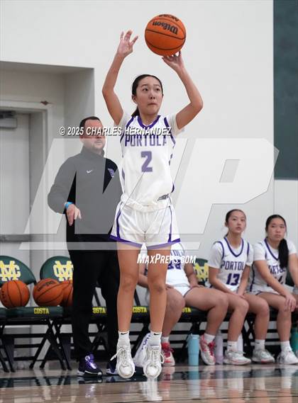 Thumbnail 1 in St. Mary's Academy vs. Portola (Mira Costa Classic) photogallery.