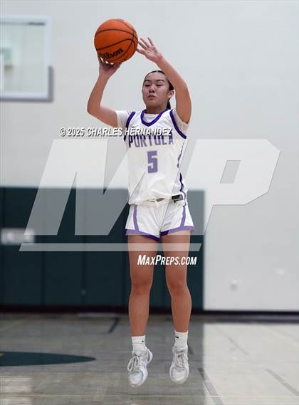 Thumbnail 3 in St. Mary's Academy vs. Portola (Mira Costa Classic) photogallery.