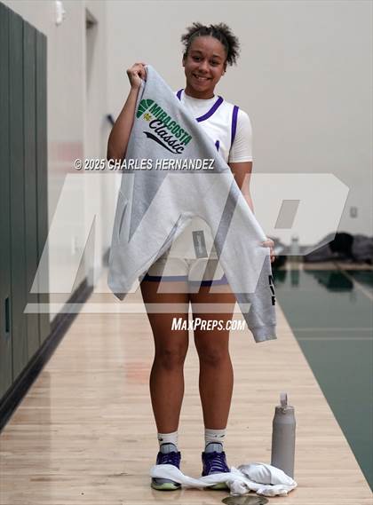 Thumbnail 2 in St. Mary's Academy vs. Portola (Mira Costa Classic) photogallery.
