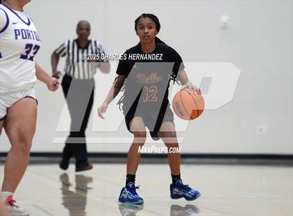 Thumbnail 2 in St. Mary's Academy vs. Portola (Mira Costa Classic) photogallery.