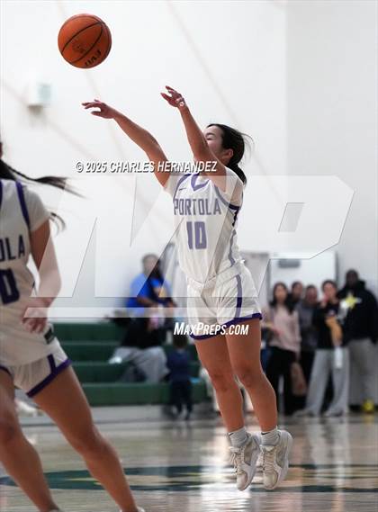 Thumbnail 3 in St. Mary's Academy vs. Portola (Mira Costa Classic) photogallery.