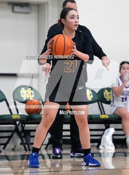 Thumbnail 2 in St. Mary's Academy vs. Portola (Mira Costa Classic) photogallery.