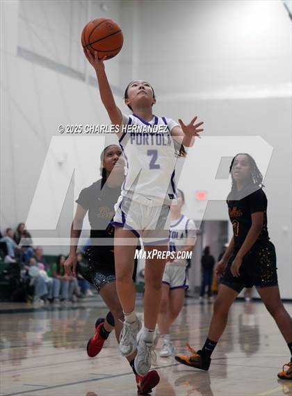 Thumbnail 2 in St. Mary's Academy vs. Portola (Mira Costa Classic) photogallery.