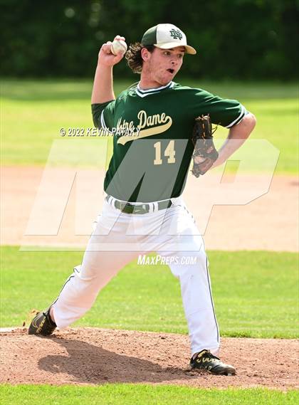 Thumbnail 2 in Wilton @ Notre Dame, WH (CIAC Class L 1st Round) photogallery.